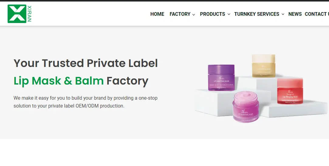 private label lip balm manufacturer